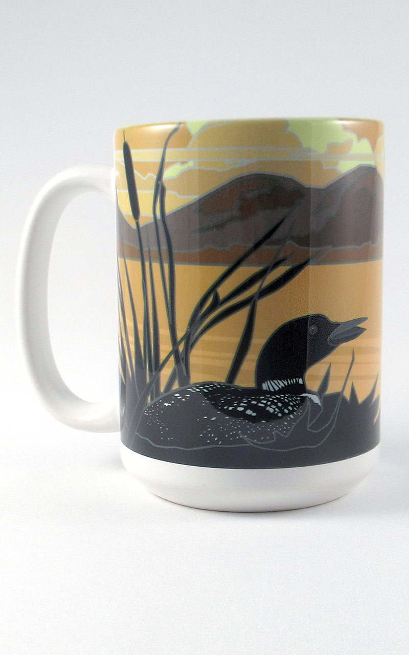 Acadia National Park, Jordan Pond, Maine - 15oz. Ceramic Mug