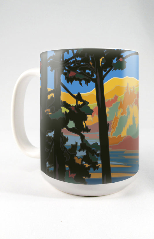 Adirondack Mountains, New York - 15oz. Ceramic Mug