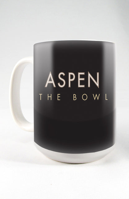 Aspen, Colorado (Highland Peak Bowl) - 15oz. Ceramic Mug