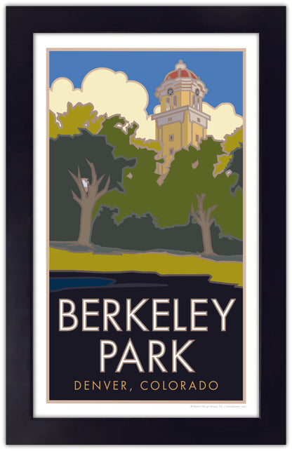 Berkeley Park, Denver, Colorado - Poster