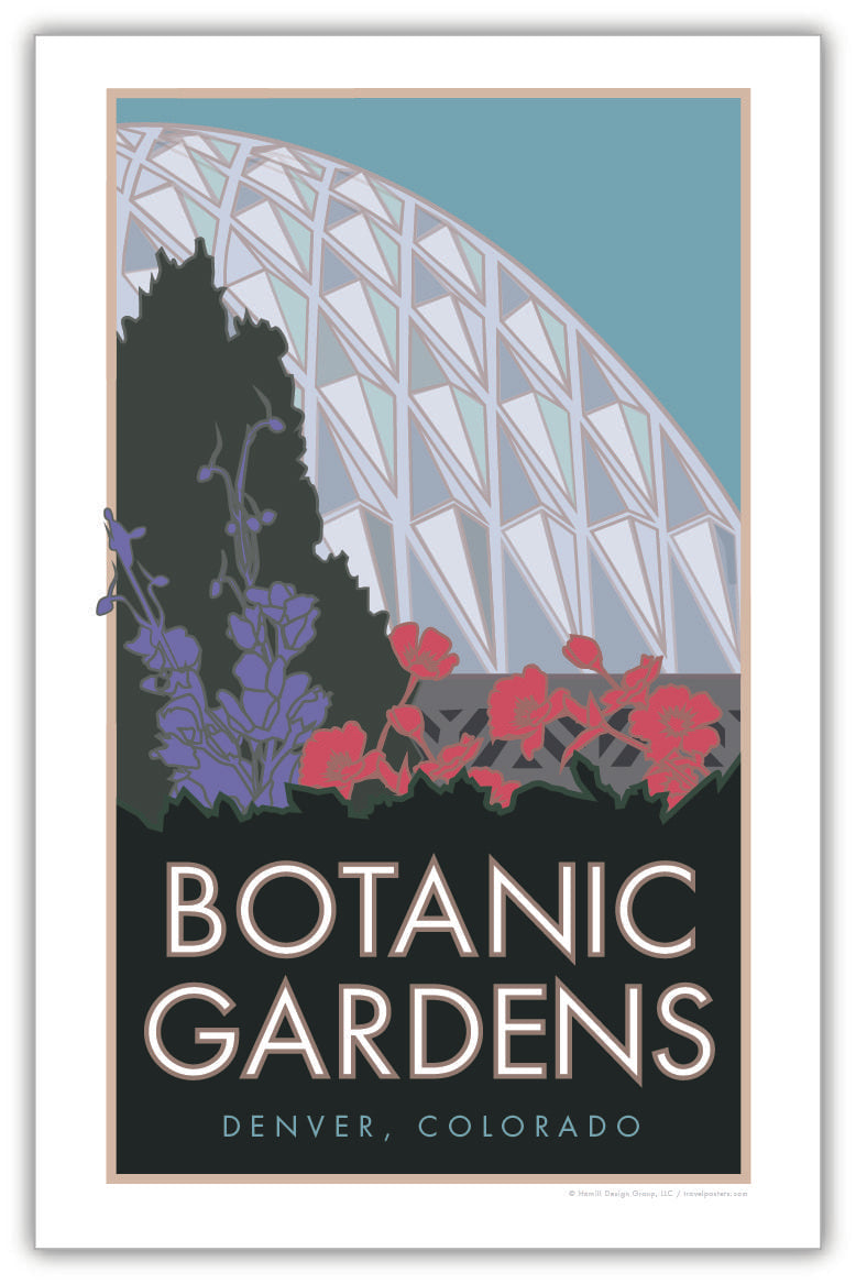 Botanic Gardens, Denver, Colorado - Poster