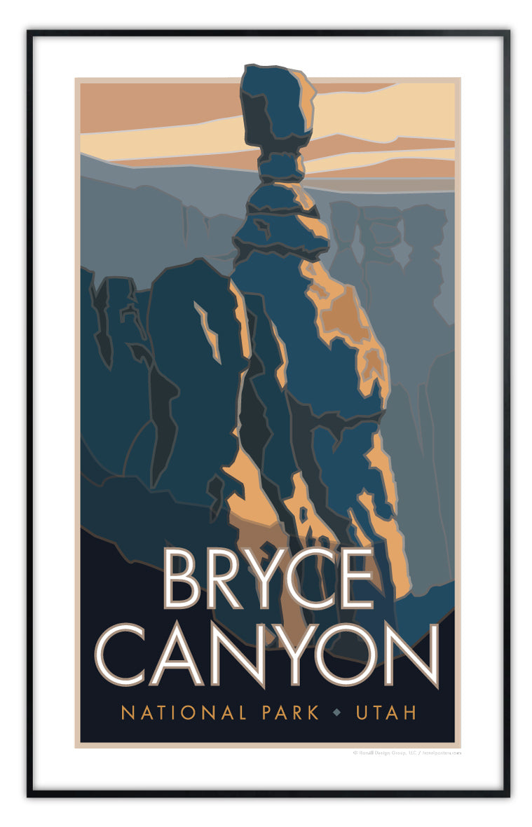 Bryce Canyon National Park, Utah (Thor's Hammer) - Poster