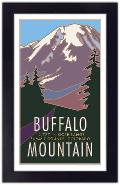 Buffalo Mountain, Summit County Colorado - Poster