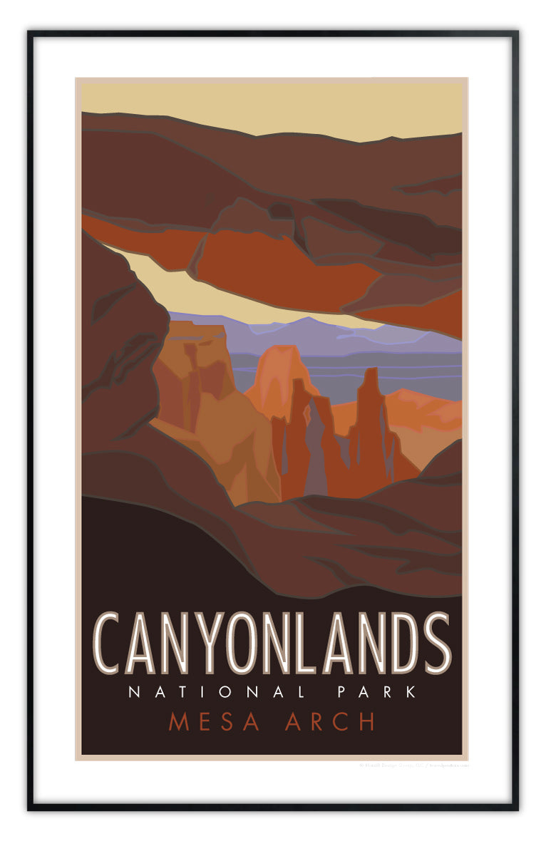 Canyonlands National Park, Utah - Mesa Arch - Poster