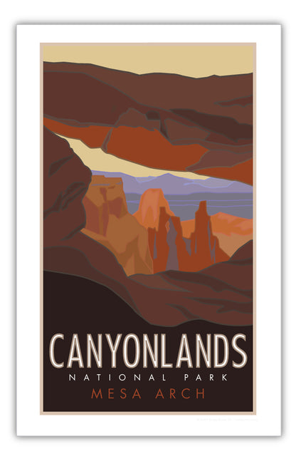 Canyonlands National Park, Utah - Mesa Arch - Poster