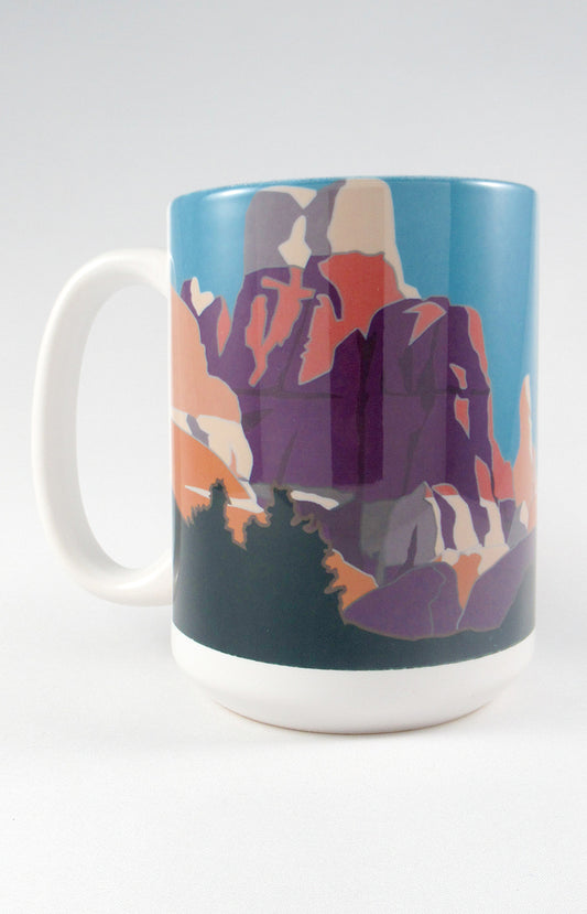 Canyonlands National Park, Utah - The Needles - 15oz. Ceramic Mug