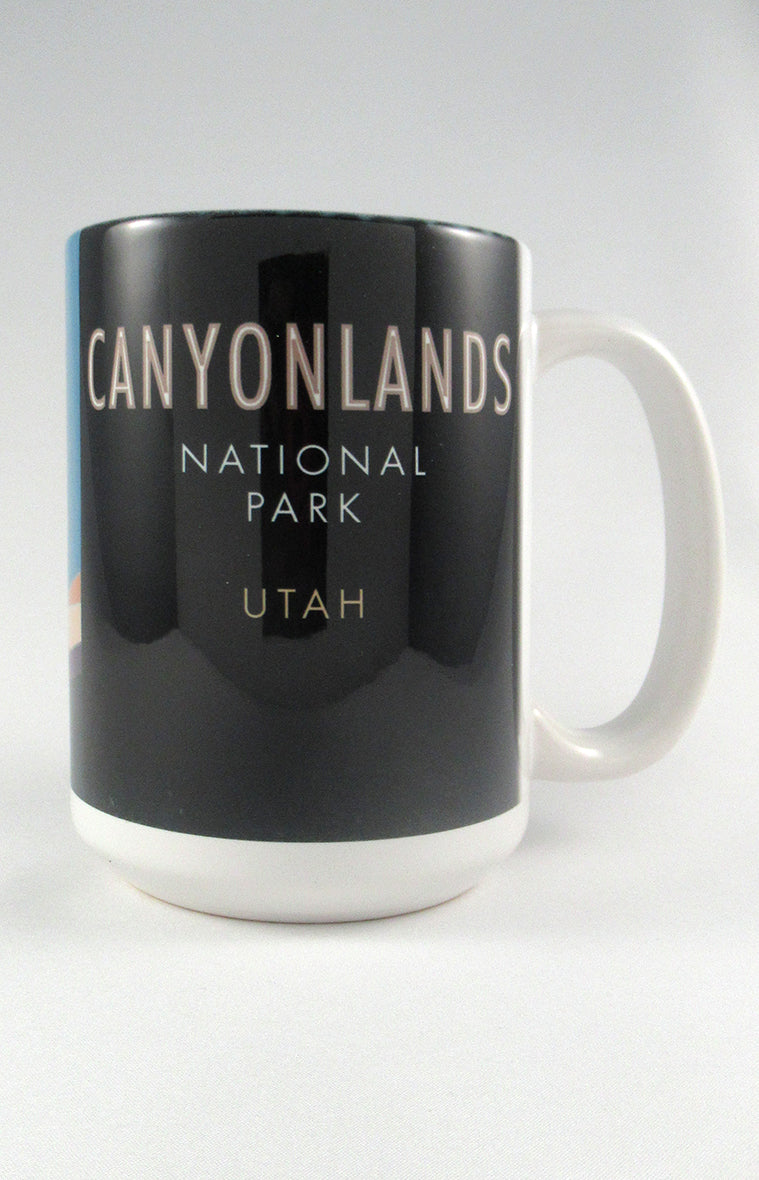 Canyonlands National Park, Utah - The Needles - 15oz. Ceramic Mug