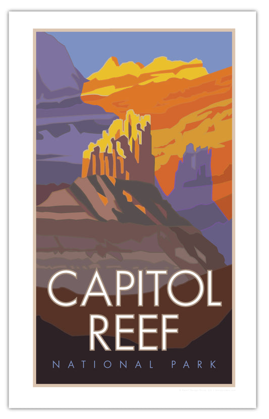 Capitol Reef National Park, Utah - Poster