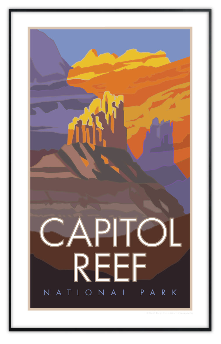 Capitol Reef National Park, Utah - Poster