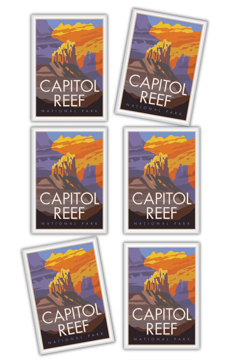 Capitol Reef National Park, Utah - 2.5" x 3.5" Magnet