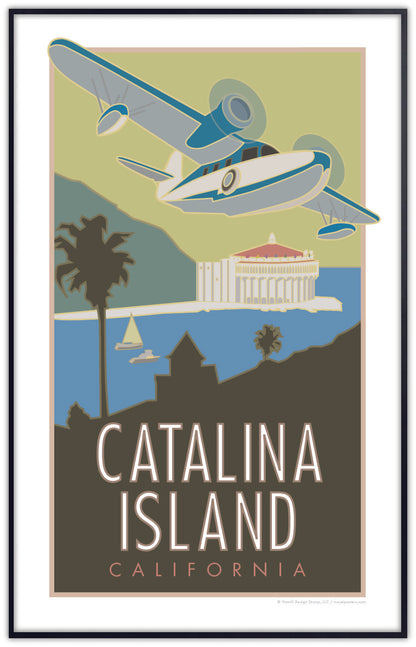 Catalina Island, California - Poster