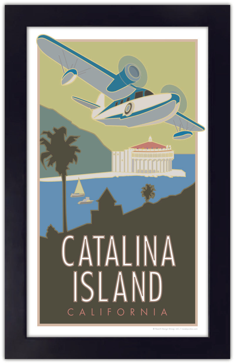 Catalina Island, California - Poster