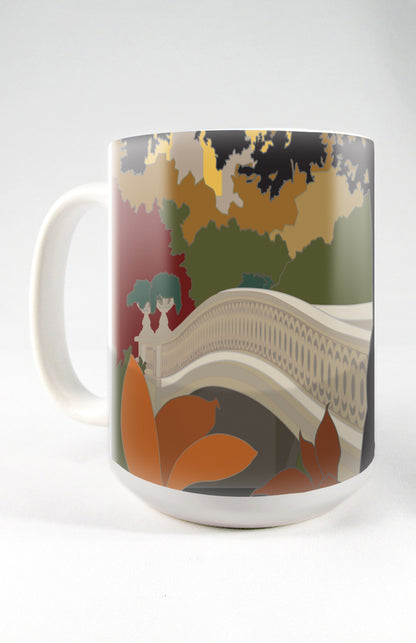 Central Park (Bow Bridge), New York City - 15oz. Ceramic Mug