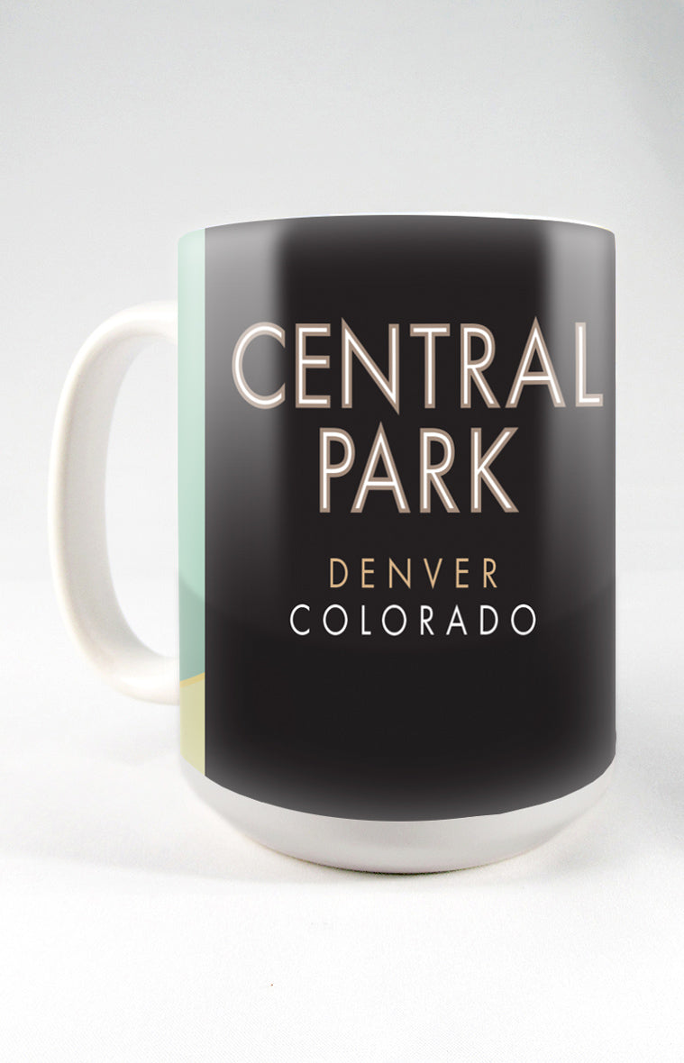 Central Park - Denver, Colorado - 15oz. Ceramic Mug