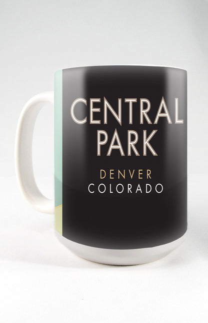 Central Park - Denver, Colorado - 15oz. Ceramic Mug