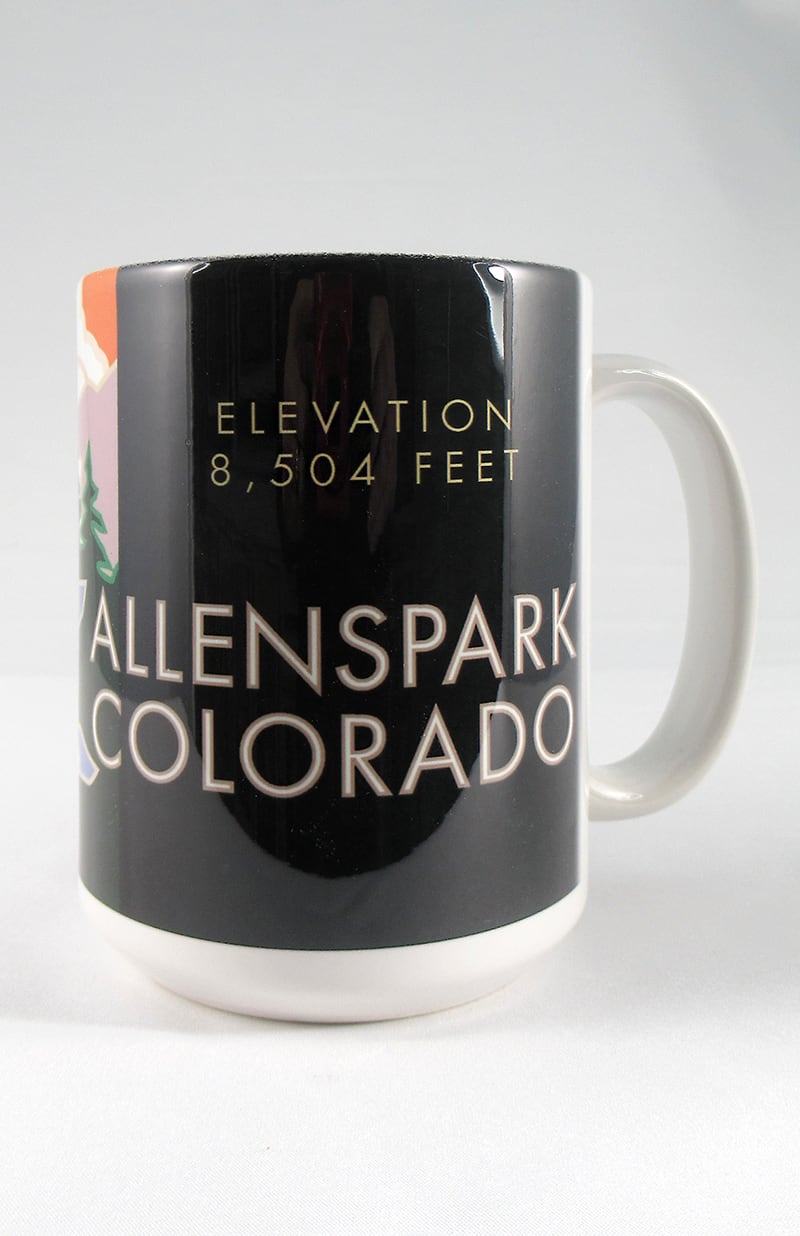 Allenspark, Colorado - 15oz. Ceramic Mug