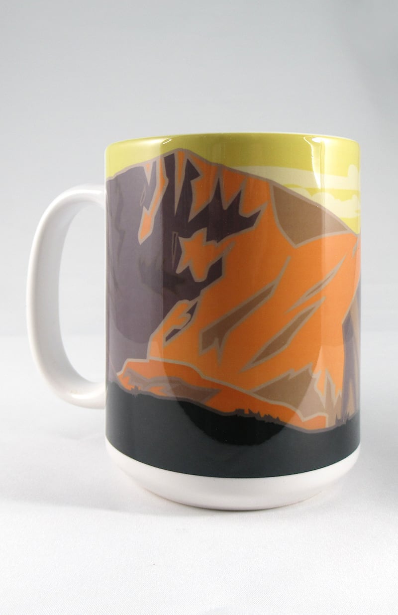 Mt. Antero, Colorado - Colorado 14er - 15oz. Ceramic Mug