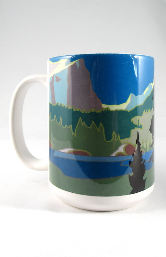 Bear Lake #1, Rocky Mountain National Park, Colorado - 15oz. Ceramic Mug