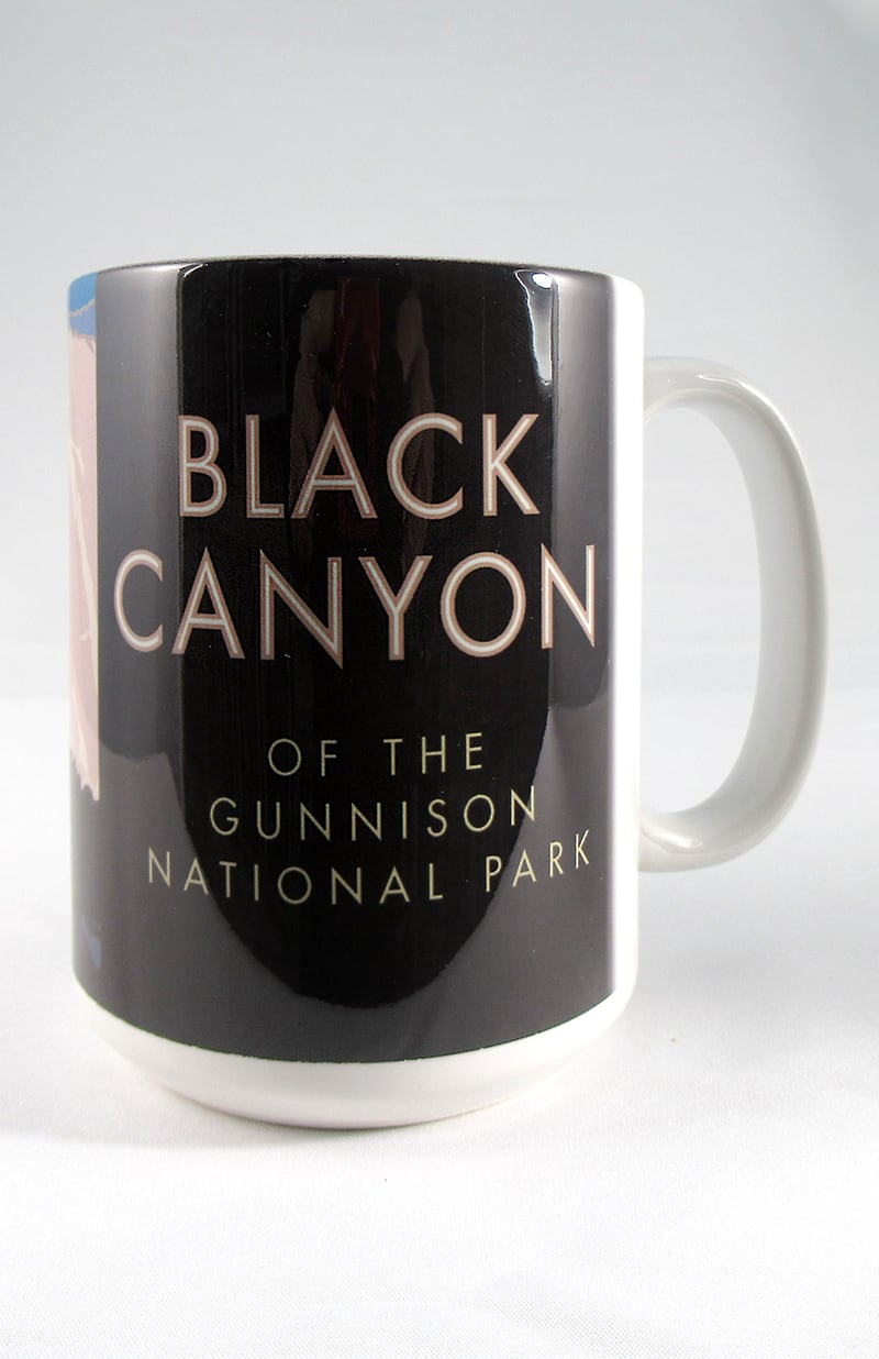 Black Canyon of the Gunnison National Monument, Colorado - 15oz. Ceramic Mug