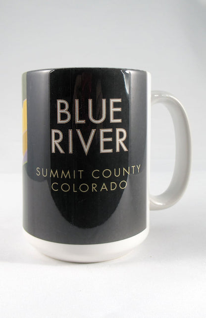 Blue River, Colorado - 15oz. Ceramic Mug