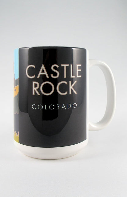 Castle Rock, Colorado - 15oz. Ceramic Mug