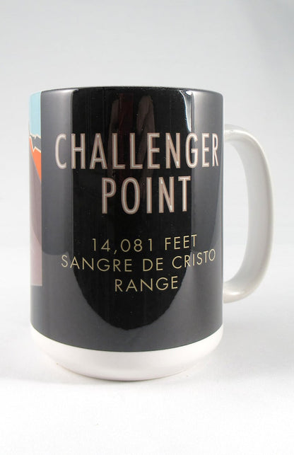 Challenger Point, Colorado - Colorado 14er - 15oz. Ceramic Mug