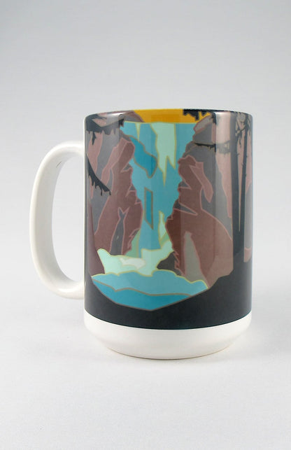 Chasm Falls, Rocky Mountain National Park, Colorado - 15oz. Ceramic Mug