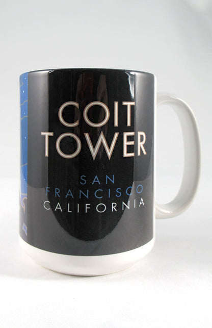 Coit Tower, San Francisco, California - 15oz. Ceramic Mug