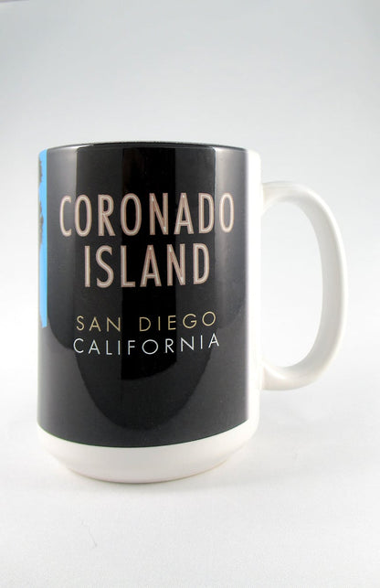 Coronado Island, California - 15oz. Ceramic Mug