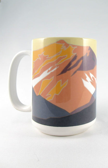 Culebra Peak, Colorado - Colorado 14er - 15oz. Ceramic Mug