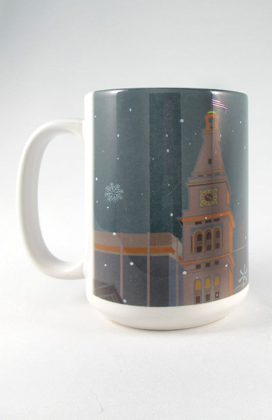 Denver 16th Street Mall Clocktower, Colorado - 15oz. Ceramic Mug