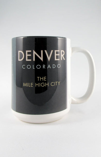 Denver 16th Street Mall Clocktower, Colorado - 15oz. Ceramic Mug