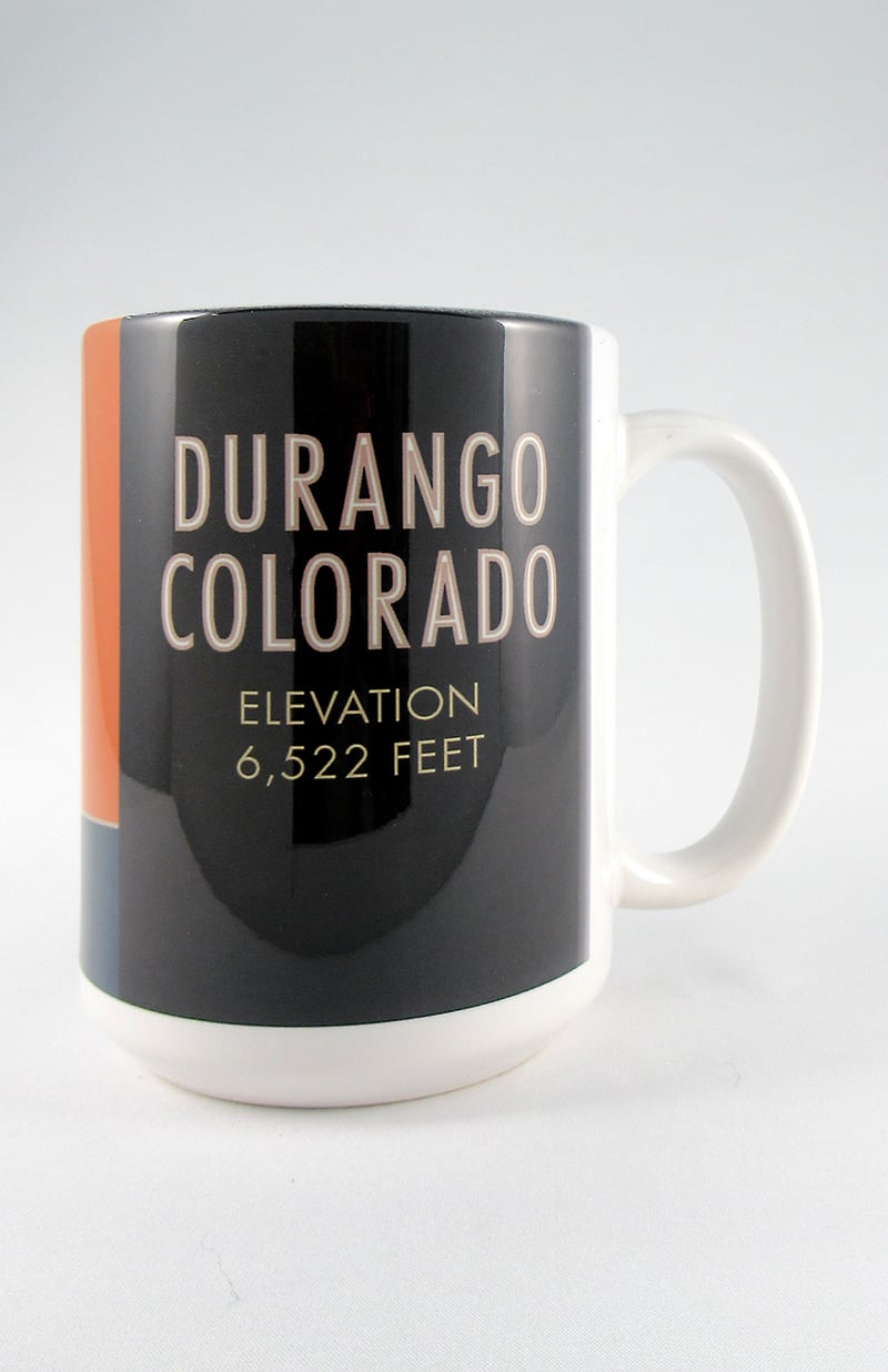 Durango (Train), Colorado - 15oz. Ceramic Mug