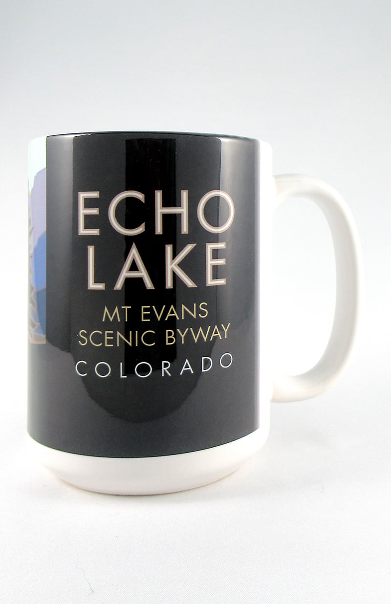 Echo Lake, Colorado - 15oz. Ceramic Mug