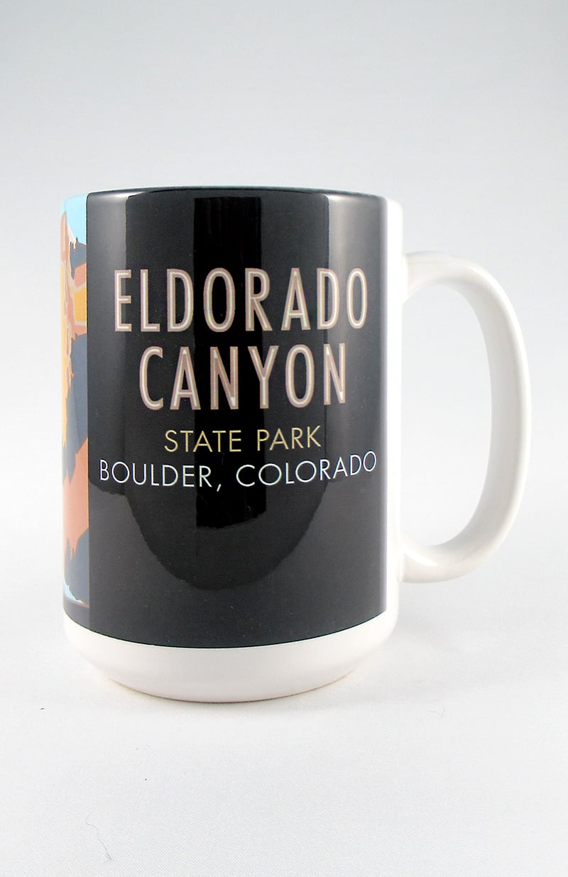 Eldorado Canyon, Colorado - 15oz. Ceramic Mug