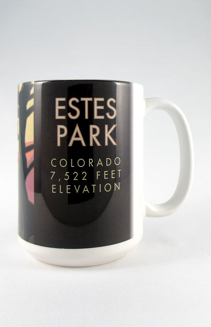 Estes Park, Colorado - 15oz. Ceramic Mug