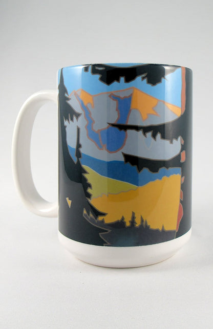 Kebler Pass, Colorado - 15oz. Ceramic Mug