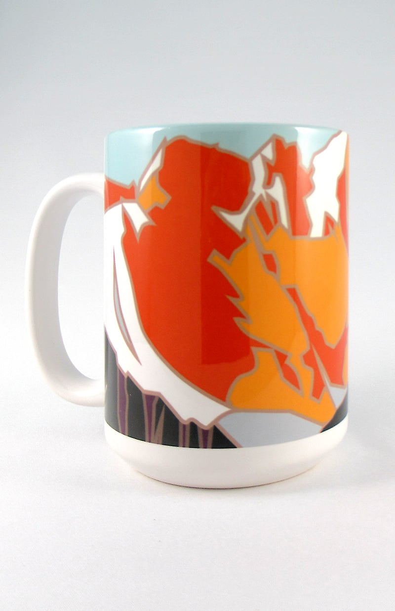 Longs Peak 1, Colorado - Colorado 14er - 15oz. Ceramic Mug