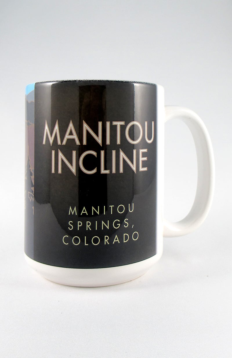 Manitou Incline, Colorado - 15oz. Ceramic Mug