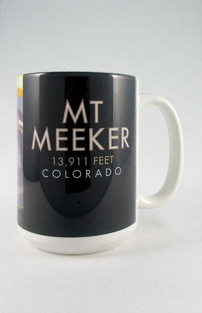 Mt. Meeker, Colorado - 15oz. Ceramic Mug