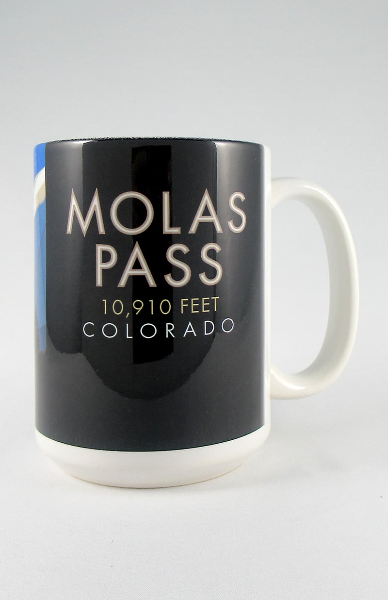 Molas Pass, Colorado - 15oz. Ceramic Mug