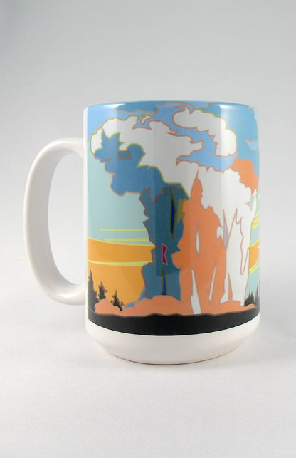 Old Faithful, Yellowstone National Park, Wyoming - 15oz. Ceramic Mug