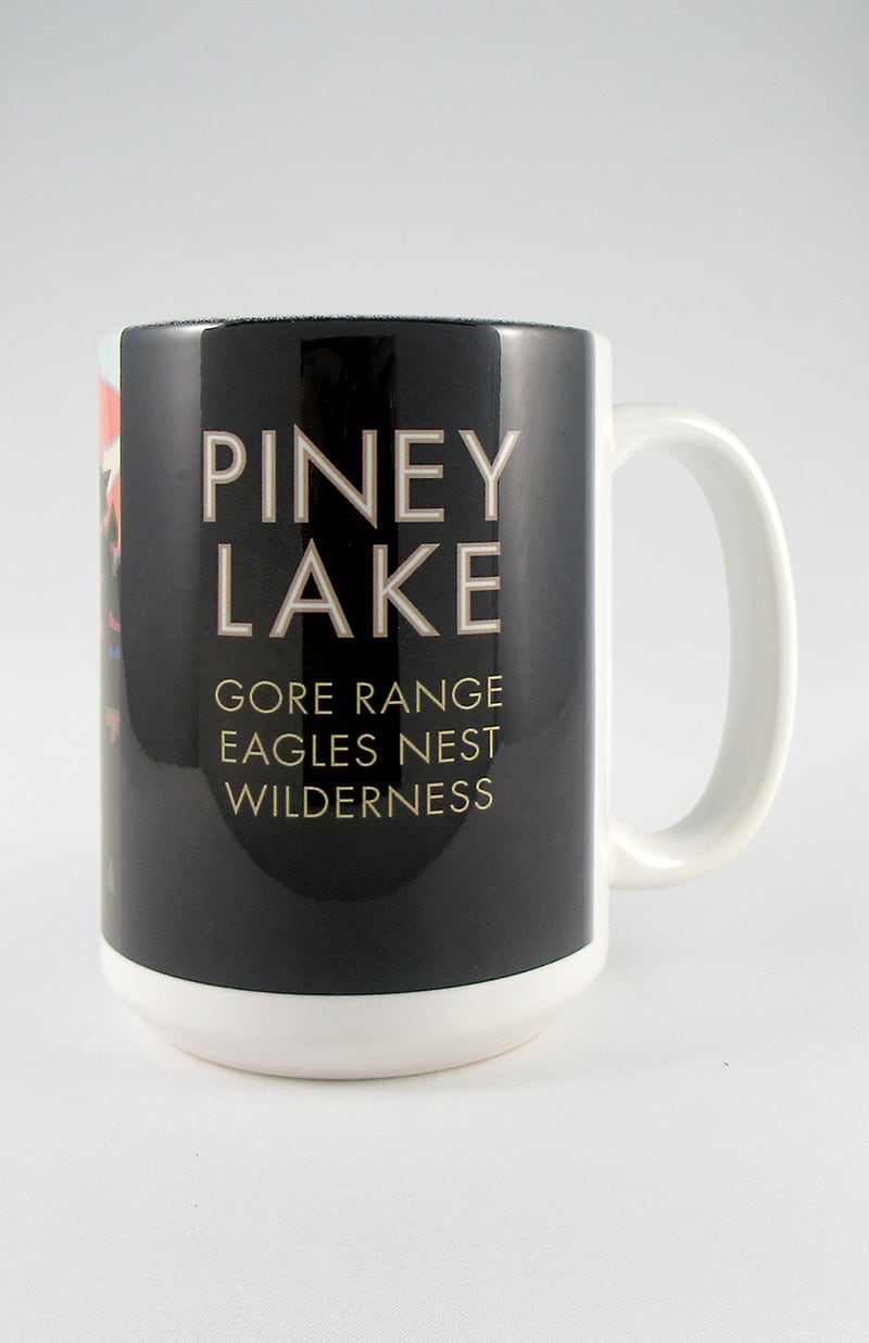 Piney Lake (Eagles Next Wilderness), Colorado - 15oz. Ceramic Mug