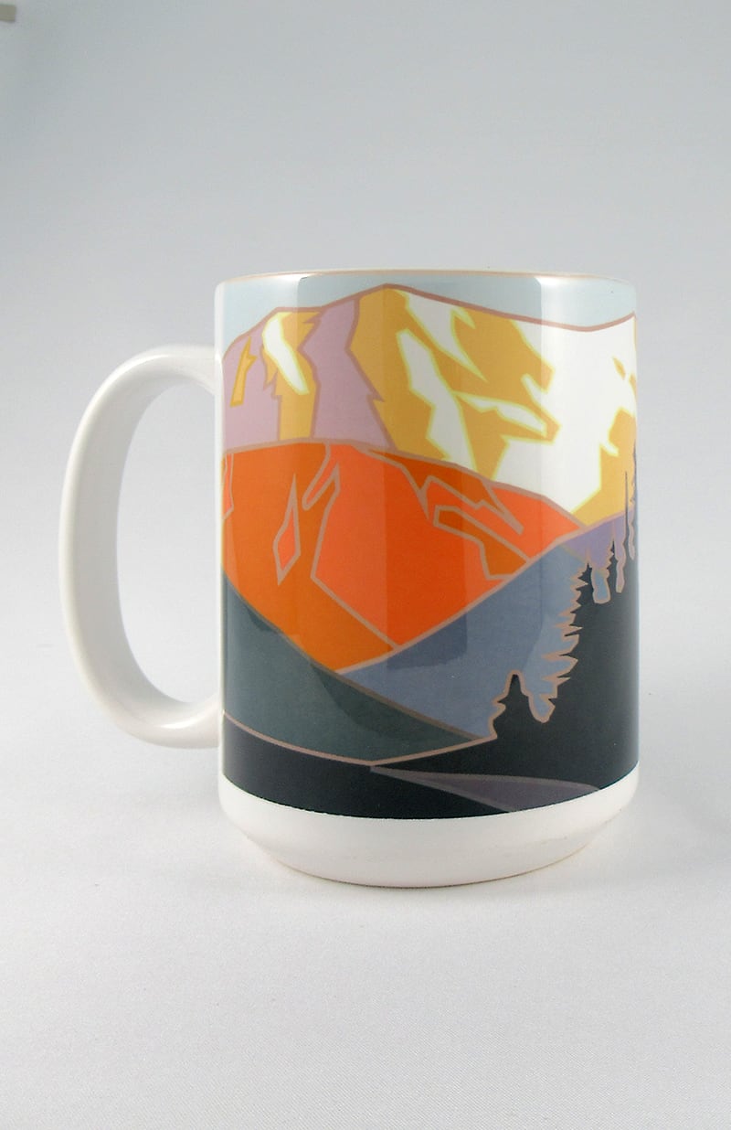 Red Cloud Peak, Colorado - Colorado 14er - 15oz. Ceramic Mug