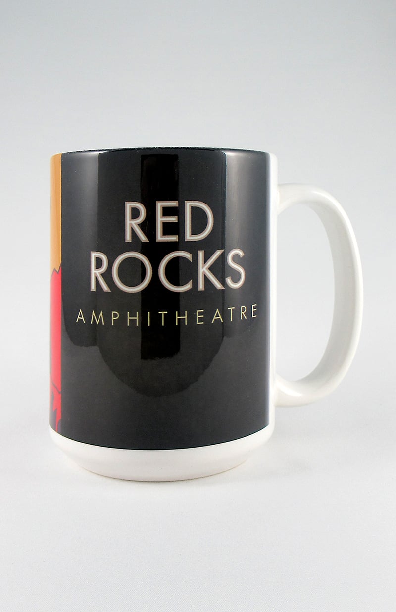 Red Rocks 1 (moon), Colorado - 15oz. Ceramic Mug