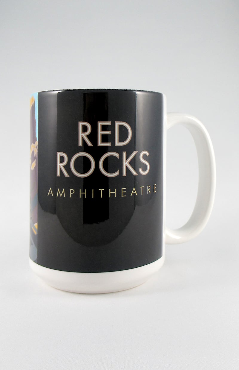 Red Rocks 2 (music), Colorado - 15oz. Ceramic Mug