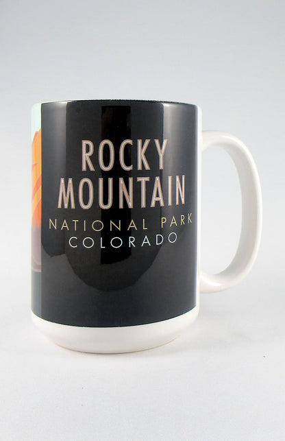 Rocky Mountain National Park 1, Colorado - 15oz. Ceramic Mug