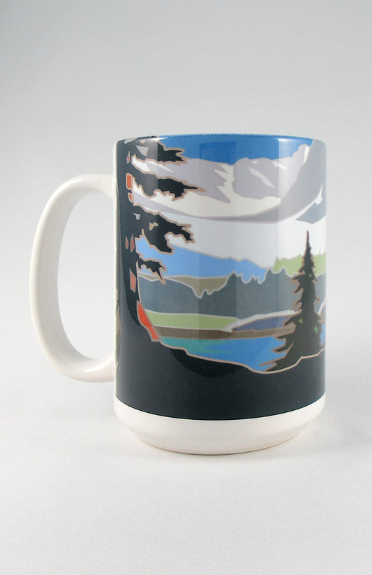 Rocky Mountain National Park 2, Colorado - 15oz. Ceramic Mug