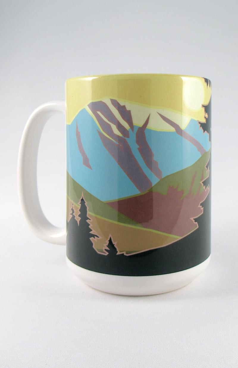 San Luis Peak, Colorado - Colorado 14er - 15oz. Ceramic Mug