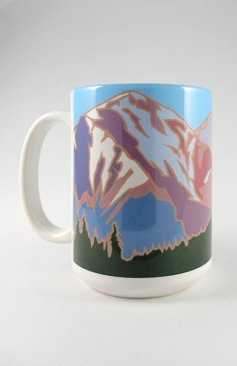 Mt. Shavano, Colorado - Colorado 14er - 15oz. Ceramic Mug